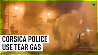 Corsica police use tear gas to disperse protesters