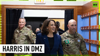 Kamala Harris tours Korean DMZ