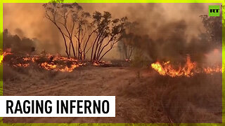Wildfire wreaks havoc in Australian state