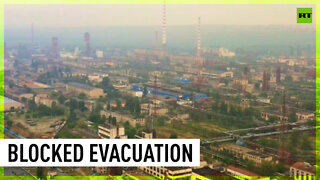 Evacuation from chemical plant disrupted by Ukraine - Russia