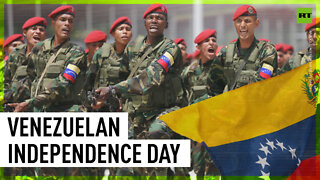 Military parade held for Venezuelan Independence Day