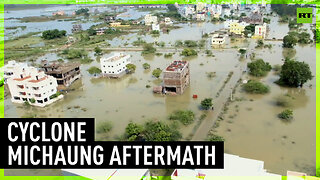 Indian city of Chennai submerged following heavy rains