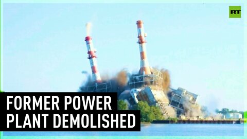 Former power plant demolished in Maryland