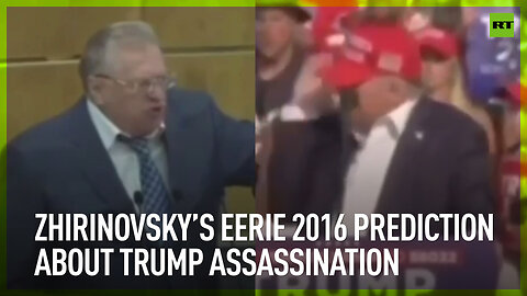 Zhirinovsky’s eerie 2016 prediction about Trump assassination
