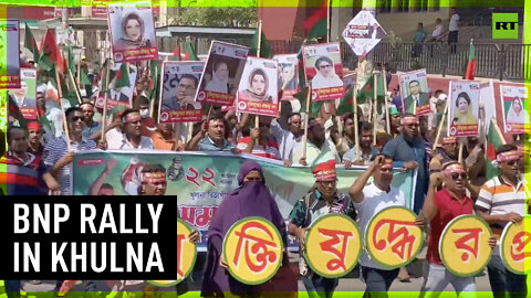 Bangladesh Nationalist Party supporters demand government’s resignation