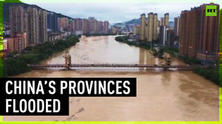Heavy rains batter several Chinese provinces, causing floods