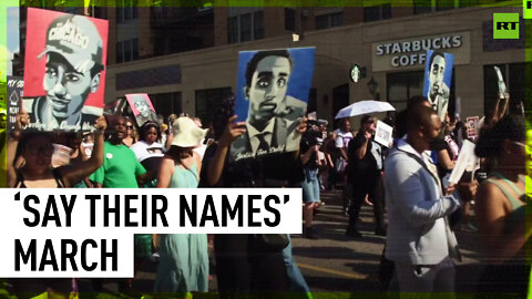 ‘Say Their Names’ march against racism and police brutality held in Minnesota
