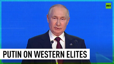 Anyone who pursues independent policy can become obstacle for Western elites - Putin