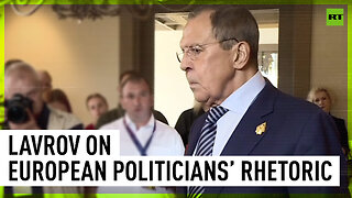 ‘It’s really dark in their minds’ – Lavrov on European politicians’ rhetoric