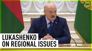 Lukashenko holds press briefing, discusses current regional issues