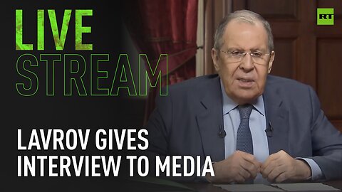 Lavrov speaks to media in Moscow