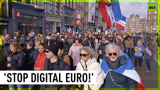 Huge protest against digital Euro hits Netherlands