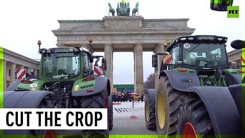 Huge German farmer protest against removal of agricultural fuel subsidy