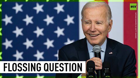 Million dollar question - Is Biden good at brushing his teeth?