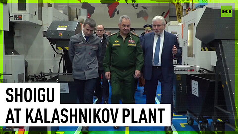 Russian Defense Minister visits Kalashnikov production in Izhevsk
