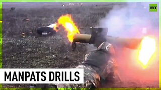 Russian assault units hone their MANPATS shooting skills