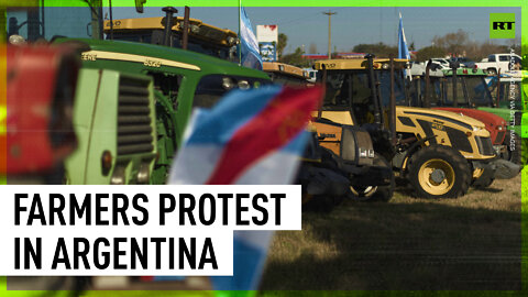 Tax pressure, scarcity of diesel: Farmers protest government policies in Argentina