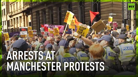 Manchester police arrest 'anti-racism' demonstrators and their opponents