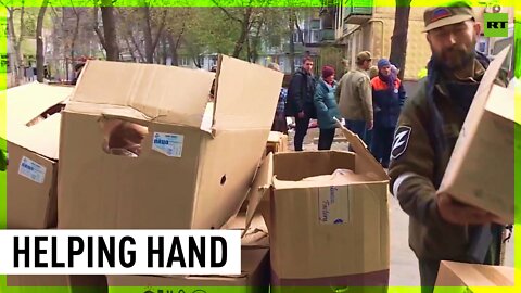 RT distributes humanitarian aid and helps with search for relatives