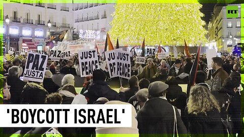 Protesters rally on 76th anniversary of UN’s Palestine partition plan in Spain