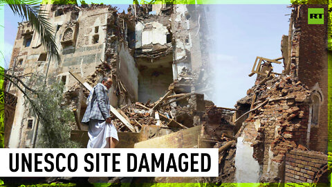 Ten historic buildings collapse after heavy rains in Yemen