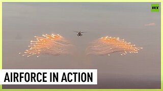 Russian helicopters strike Ukrainian positions