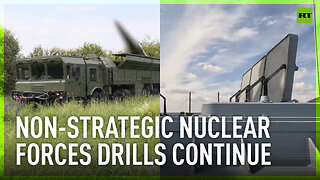 Non-strategic nuclear forces drills, part 2 | Electronic missile launched against simulated targets