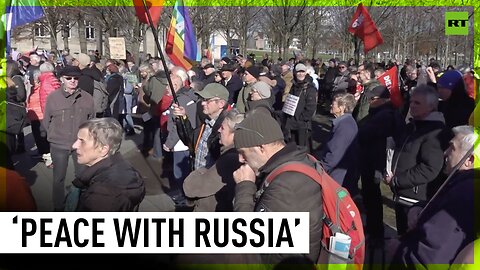 Berlin anti-war rally | Germans call for Russia-Ukraine negotiations