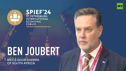 SPIEF 2024 | We held fruitful discussions over growing BRICS opportunities - Ben Joubert