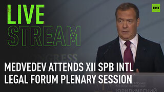 XII St Petersburg International Legal Forum: Plenary session