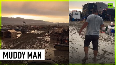 Burning Man disaster leaves 72,000 trapped in mud