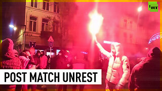 Clashes erupt in Brussels after Morocco World Cup loss