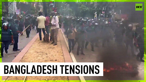 Anti-govt protests continue to grip Bangladeshi capital