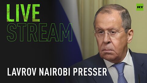 Lavrov talks to journalists following bilateral meetings in Nairobi
