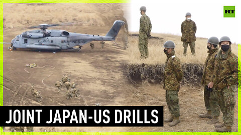 Japan's Ground Self-Defense Force, US Marines hold joint drills