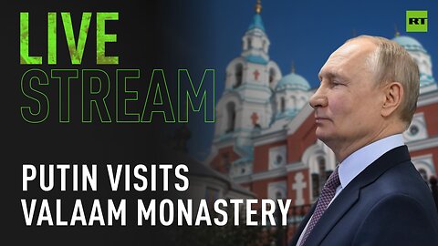 President Putin visits Valaam Monastery