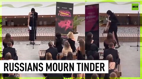 Tinder funeral | Russians say bye to dating app