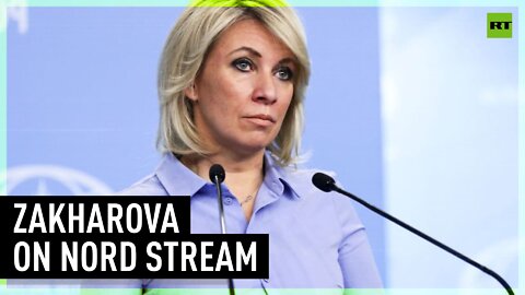 The very idea that their own allies could be behind attack is alien to EU – Zakharova on Nord Stream