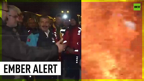 Ember explodes next to Türkiye’s health minister in Hatay