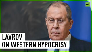 West is demonstrating totalitarian intolerance of different opinions – Lavrov