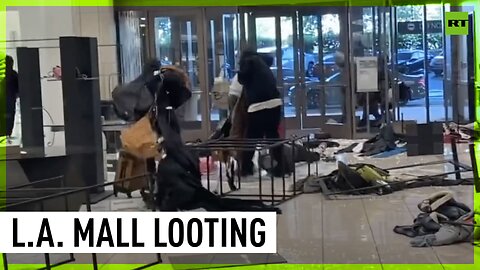 Gang of 50 looters ransack L.A. mall