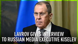 Lavrov gives interview to Russian media executive Kiselev