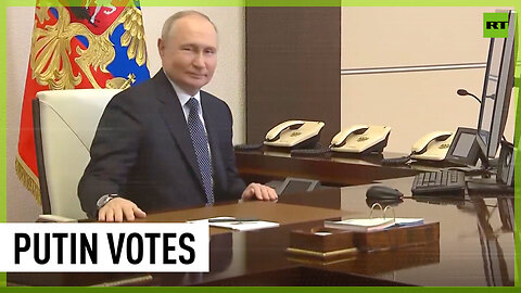 Putin casts his vote online on first day of Russia’s 2024 presidential elections