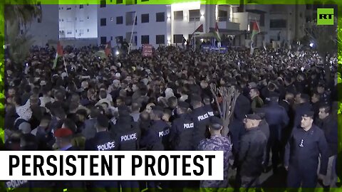 Another day, another protest | Jordanians rally near Israeli Embassy
