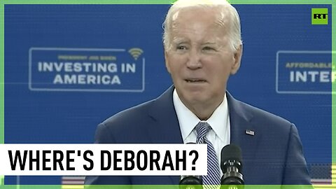 ‘Where's Deborah?’ AKA Biden gets confused (again)