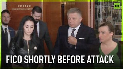 Fico seen at govt meeting shortly before attack