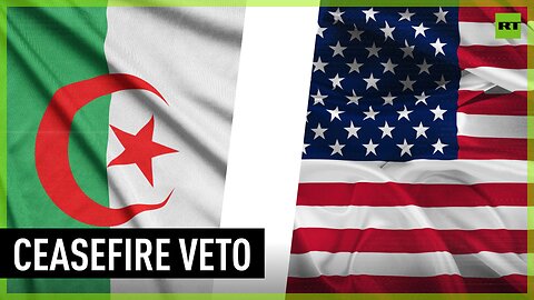 US vetoes Gaza ceasefire resolution proposed by Algeria