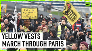 Yellow Vests hit streets of Paris ahead of presidential elections
