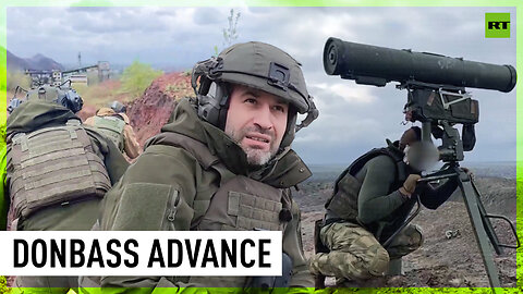 RT follows Russian anti-tank crew near embattled Maryinka town