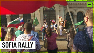 Rally against expulsion of Russian diplomats held in Bulgarian capital